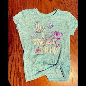 It’s a Mermaid Thing Disney Knotted Tee